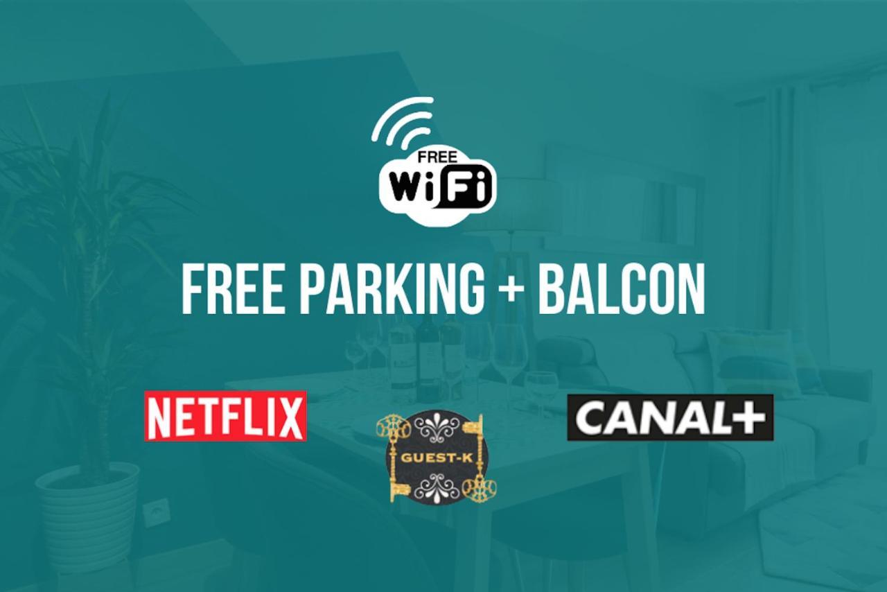Guest-K Peretto Netfix-Balcon-Free Parking Daire Grenoble Dış mekan fotoğraf